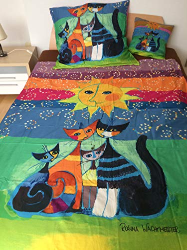 Rosina Wachtmeister Bettwäsche Bollywood Mako Satin 135 x 200 cm + 80 x 80 cm von Rosina Wachtmeister