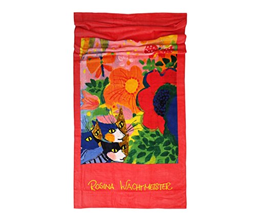 Strandtuch Rosina Wachtmeister Flower Beach Velours bedruckt von Rosina Wachtmeister