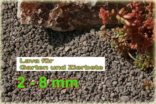 Lava Granulat 2-8mm 25 Liter, Filterlava, Bachlauf Regenerationszone Teichfilter Gartenbau Lava Granulat 2-8mm 25 Liter, Filterlava, Bachlauf Regenerationszone Teichfilter Gartenbau von Rosis Garten
