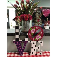 Love Türschild Aus Holz Love Türschild Aus Holz von RosisCottageTreasure