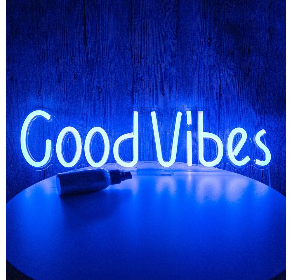 Rosnek LED Dekolicht Neon Lampe,Rose Ananas OPEN Good Vibes,Schlafzimmer Nachtlicht, Good Vibes, mit USB transparenter Acrylrückwand Rosnek LED Dekolicht Neon Lampe,Rose Ananas OPEN Good Vibes,Schlafzimmer Nachtlicht, Good Vibes, mit USB transparenter Acrylrückwand von Rosnek