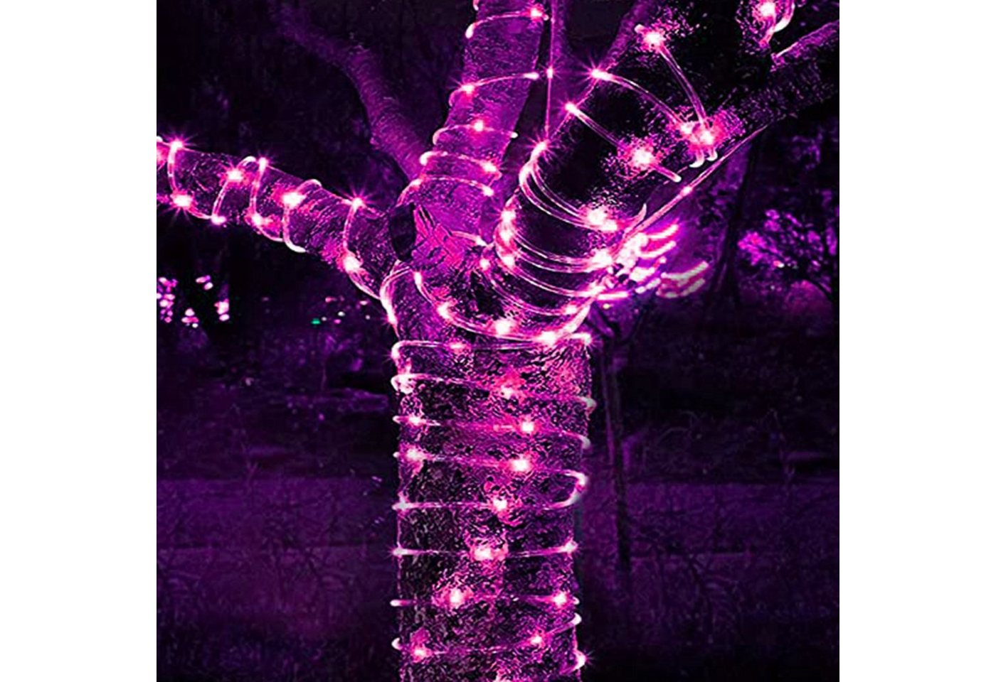 Rosnek LED-Lichterkette 5M 50LEDs, wasserdicht, 8 Modi, batterie, für Balkon Camping Party, Weihnachtsdeko Rosnek LED-Lichterkette 5M 50LEDs, wasserdicht, 8 Modi, batterie, für Balkon Camping Party, Weihnachtsdeko von Rosnek