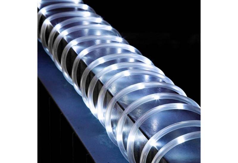 Rosnek LED-Lichterkette 5M 50LEDs, 8 Modi, batterie, für Balkon Camping Party, Weihnachtsdeko von Rosnek