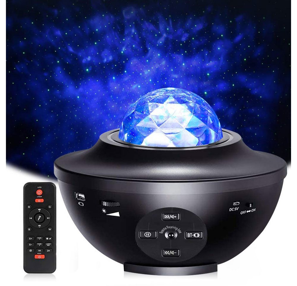 Rosnek LED Nachtlicht LED Sternenhimmel Musik Lampe, Bluetooth,USB,Geschenke für Kinder, LED, Rot, Grün, Blau, Weiß, LED-Projektionslicht Rosnek LED Nachtlicht LED Sternenhimmel Musik Lampe, Bluetooth,USB,Geschenke für Kinder, LED, Rot, Grün, Blau, Weiß, LED-Projektionslicht von Rosnek