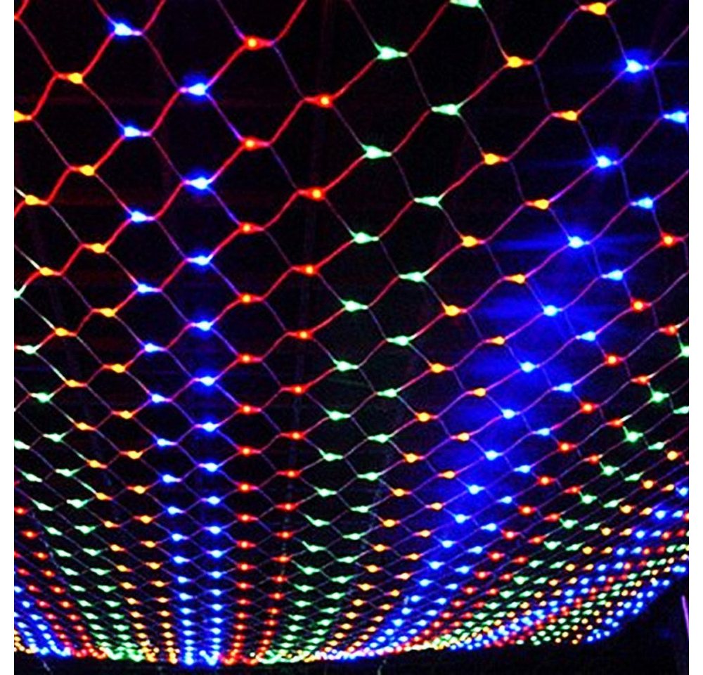 Rosnek Lichternetz Lichtervorhang mit Stecker, 8 Modi,Timer Speicherfunktion, 31V DC, für Büsche Garten Weihnachtsbaum Zimmer Balkon Rosnek Lichternetz Lichtervorhang mit Stecker, 8 Modi,Timer Speicherfunktion, 31V DC, für Büsche Garten Weihnachtsbaum Zimmer Balkon von Rosnek