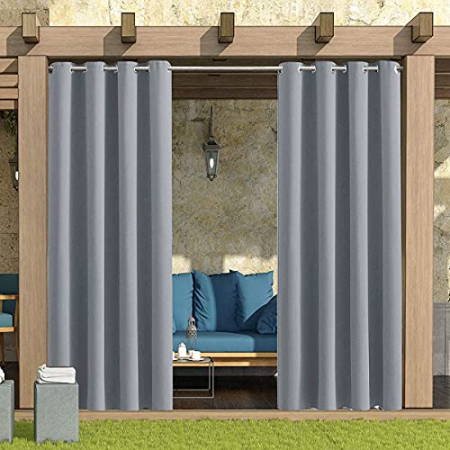 Rosnek Outdoor Vorhang Wetterfest mit Ösen,Outdoorvorhänge B 132×H 213 cm Outdoor Vorhänge Wasserdicht Außenvorhang,Winddicht Balkon Gardinen für Terrasse,Pergola,Pavillon,1 Stück,Obere Ösen Rosnek Outdoor Vorhang Wetterfest mit Ösen,Outdoorvorhänge B 132×H 213 cm Outdoor Vorhänge Wasserdicht Außenvorhang,Winddicht Balkon Gardinen für Terrasse,Pergola,Pavillon,1 Stück,Obere Ösen von Rosnek