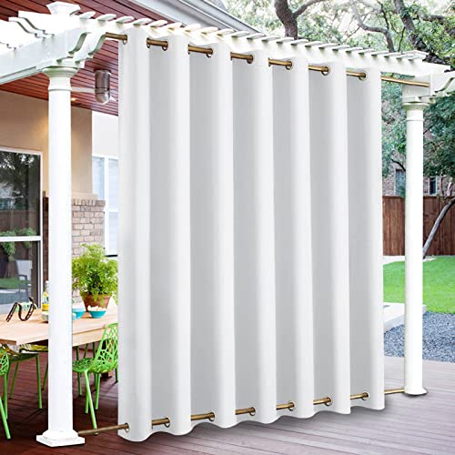 Rosnek Outdoor Vorhang Wetterfest mit Ösen,Outdoorvorhänge B 254×H 274 cm Outdoor Vorhänge Wasserdicht Außenvorhang,Winddicht Balkon Gardinen für Terrasse,Pergola,Pavillon,1 Stück,Obere Untere Ösen Rosnek Outdoor Vorhang Wetterfest mit Ösen,Outdoorvorhänge B 254×H 274 cm Outdoor Vorhänge Wasserdicht Außenvorhang,Winddicht Balkon Gardinen für Terrasse,Pergola,Pavillon,1 Stück,Obere Untere Ösen von Rosnek