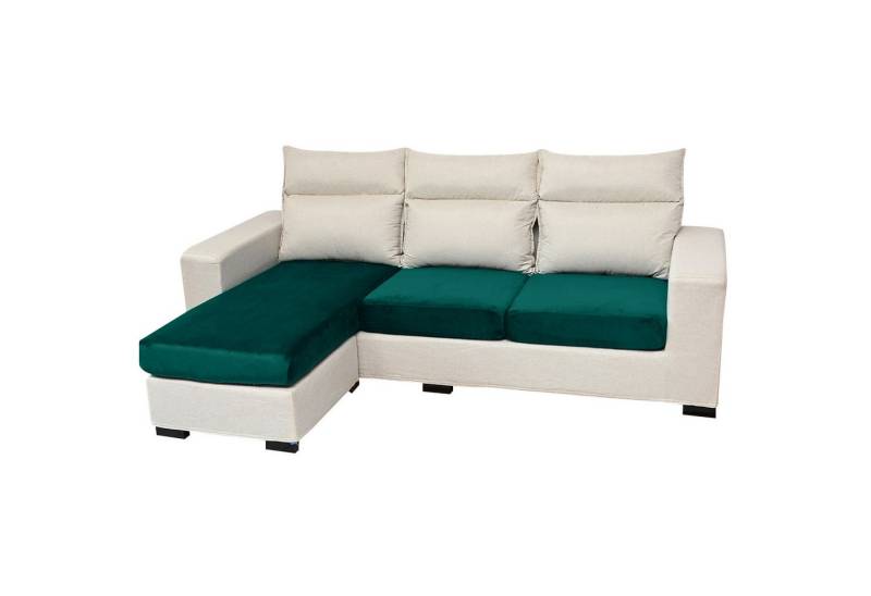 Rosnek Sofahusse 1-4Sitze, Stretch, Samt, Couch Sitzbezug, Sofa Sitzkissenbezug, Sitzkissenschutz Abdeckung von Rosnek