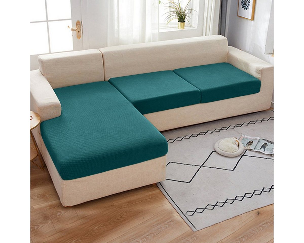 Rosnek Sofahusse Sofa Abdeckung Slipcover, weiche Flexibilität, im Wohnzimmer, erträglich, Möbel Protector Kissen, mit elastischen Boden Rosnek Sofahusse Sofa Abdeckung Slipcover, weiche Flexibilität, im Wohnzimmer, erträglich, Möbel Protector Kissen, mit elastischen Boden von Rosnek