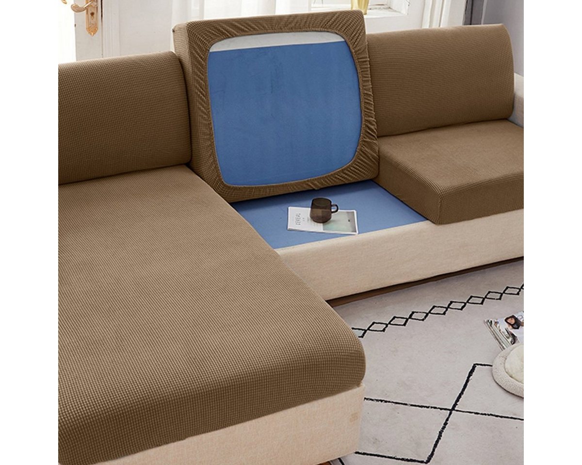 Rosnek Sofahusse Sofa Abdeckung Slipcover, weiche Flexibilität, im Wohnzimmer, erträglich, Möbel Protector Kissen, mit elastischen Boden Rosnek Sofahusse Sofa Abdeckung Slipcover, weiche Flexibilität, im Wohnzimmer, erträglich, Möbel Protector Kissen, mit elastischen Boden von Rosnek