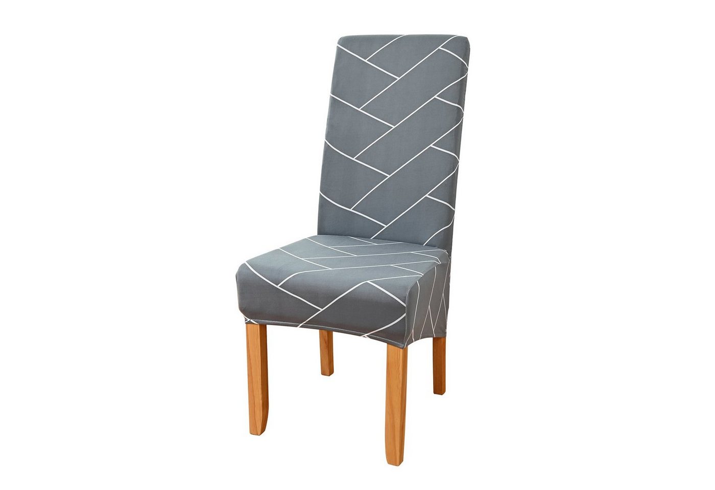 Rosnek Stuhlhusse Extra groß, Floral Geometrisch, Stretch, für Bankett Party Esszimmer Rosnek Stuhlhusse Extra groß, Floral Geometrisch, Stretch, für Bankett Party Esszimmer von Rosnek