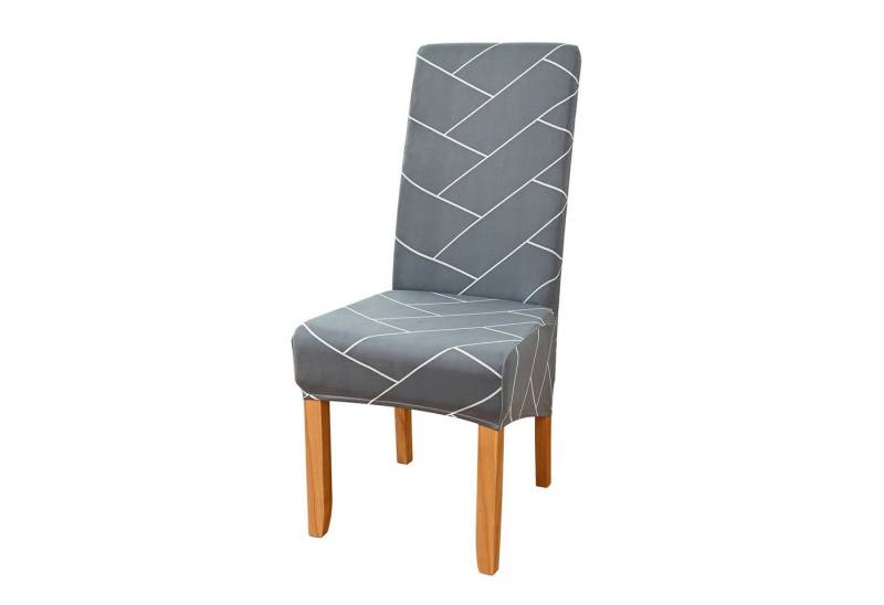 Rosnek Stuhlhusse Extra groß, Floral Geometrisch, Stretch, für Bankett Party Esszimmer von Rosnek