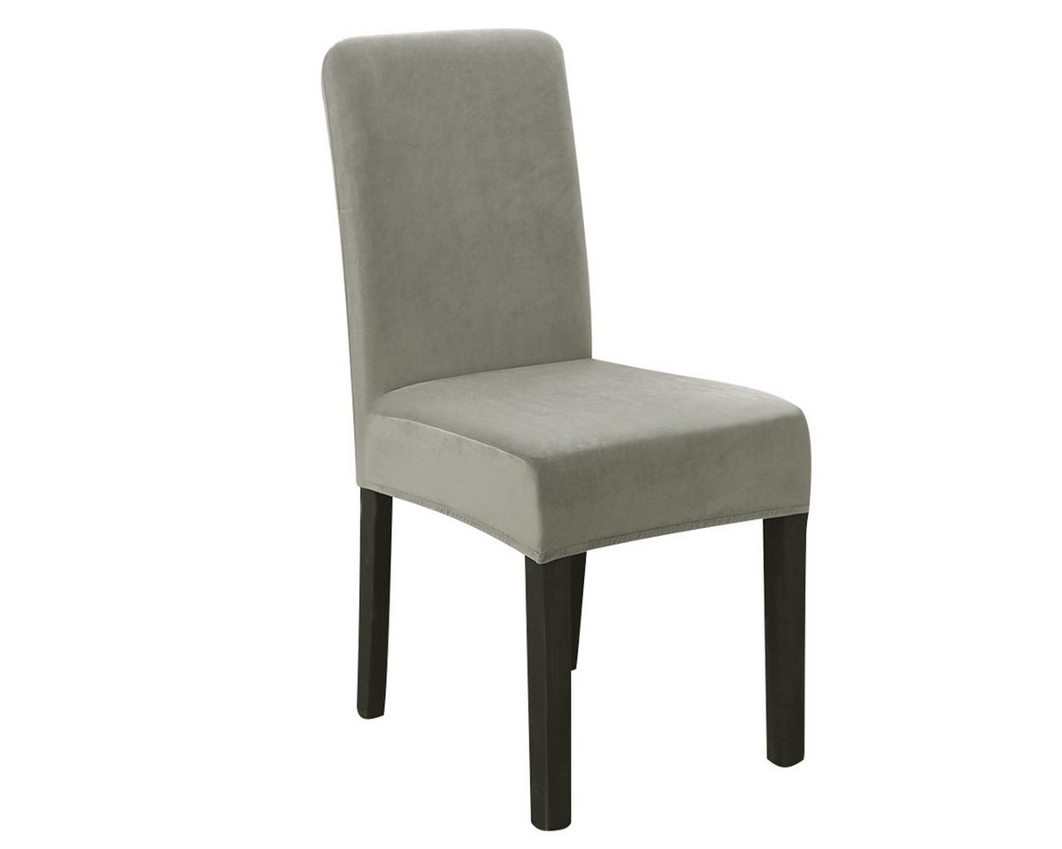 Rosnek Stuhlhusse Wasserdichter,Stretch,Samt,Einfarbig Esszimmer Hochzeit Deko Rosnek Stuhlhusse Wasserdichter,Stretch,Samt,Einfarbig Esszimmer Hochzeit Deko von Rosnek