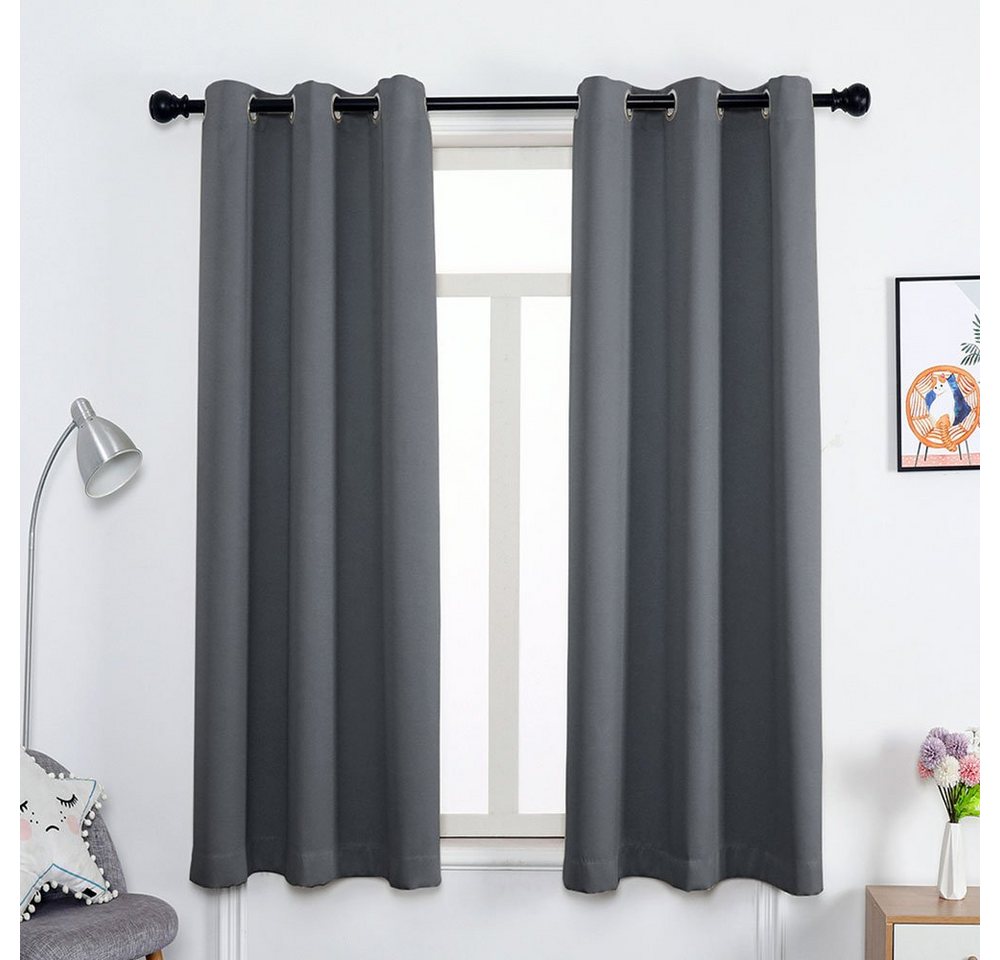 Rosnek Vorhang Blickdicht Vorhänge, Modern Luxus, Verdunkelung Thermogardine für Wohnzimmer Schlafzimmer, (2 St), HxB:160x130cm,213x130cm,241x130cm von Rosnek