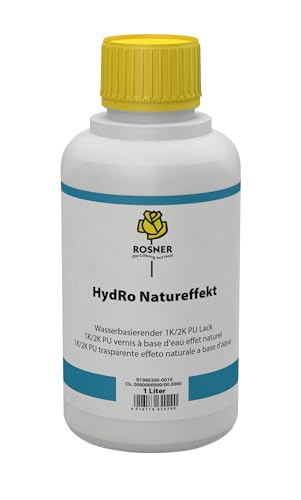 Rosner HydRo Natureffekt - Mehrschichtlack, 1 Liter,Möbel,Innenausbau von Rosner