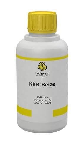 Rosner KKB 1L,Beize,schwarz,Holz,Kombination,Farbstoffen,Eiche,Buche,Esche von Rosner