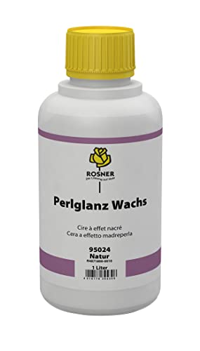 Rosner Perlglanzwachs weiß 1L,Holz,Lack,Glanz,Emulsion,Wachse,Wasser von Rosner