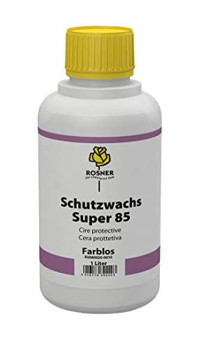 Rosner Schutzwachs Super 85 Möbelwachs, farblos, 1 Liter von Rosner
