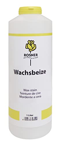 Rosner Wasserbasierende Wachsbeize Holzbeize R117 1 Liter Beize,Emulsion,Wachs von Rosner