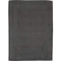 ROSS Duschmatte "Unifond" Höhe 1 mm fußbodenheizungsgeeignet  strapazierfähig Uni mit Bordüre, Badezimmerteppich, waschbar von Ross