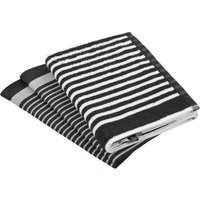 ROSS Geschirrtuch "Exclusiv", (Set, 3 tlg.), 1x Küchen-Frottiertuch 50x50 cm Streifen u. 2x Geschirrtücher 50x70 cm von Ross