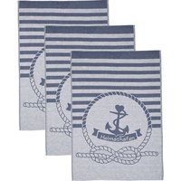 ROSS Geschirrtuch "Maritim - Heimathafen", (Set, 3 tlg.) von Ross