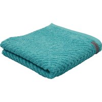 ROSS Handtuch "Smart", (2 St.), Uni-Rippe mit Velourslabel von Ross
