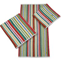 ROSS Handtuch "Multicolor", (2 St.), mit Streifen und gesticktem ROSS-Emblem von Ross