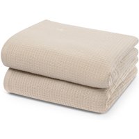 ROSS Handtücher "Waffelpique", (Packung, 2 St.), 100% Baumwolle von Ross
