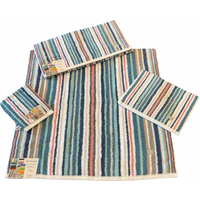 ROSS Saunatuch "Multicolor", (Packung, 1 St.), mit Streifen und gesticktem ROSS-Emblem von Ross