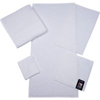 ROSS Waschhandschuh "Cashmere feeling", (Packung, 6 St.), mit Wellen-Bordüre von Ross