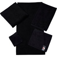 ROSS Waschhandschuh "Cashmere feeling" mit Wellen-Bordüre von Ross