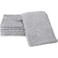 ROSS Waschhandschuh "Harmony" 100 % Baumwolle, Hoch Tief Struktur, viele Farben von Ross