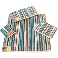 ROSS Waschhandschuh "Multicolor", (6 St.), mit Streifen und gesticktem ROSS-Emblem von Ross