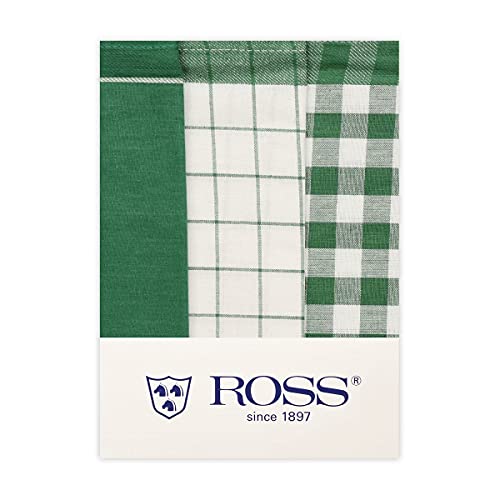 Ross 3er Pack Baumwoll-Geschirrtuch 1605 grün, 50x70 cm von Ross