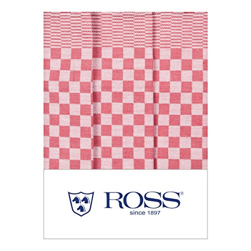 Ross 3er Pack Baumwoll-Geschirrtücher Gebild rot 45x65 cm Ross 3er Pack Baumwoll-Geschirrtücher Gebild rot 45x65 cm von Ross