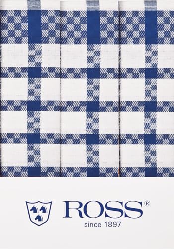 Ross - Baumwolle - 3 X Geschirrtücher im Set (Blau) von Ross