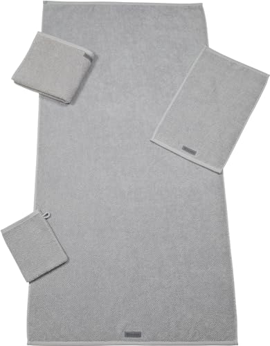 Ross Bio-Baumwoll Handtücher Selection Kiesel, Handtuch 50x100 cm von Ross