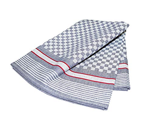 Ross Grubentuch grau-rot - 5er Pack Ross Grubentuch grau-rot - 5er Pack von Ross