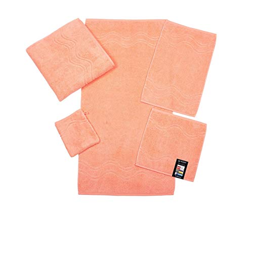 Ross Handtücher Cashmere Feeling 9008 apricot - 68 Gästetuch 30x50 cm von Ross