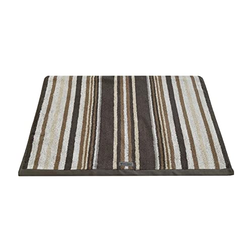 Ross Handtücher Sinfonie Multicolor Streifen 4019 Taupe, Duschtuch 70x140 cm von Ross