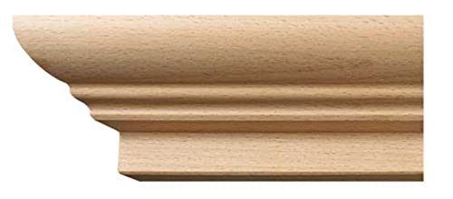 Ross Kranzleiste 59 x 59 mm, Buche roh Länge 2440 mm Ross Kranzleiste 59 x 59 mm, Buche roh Länge 2440 mm von Ross