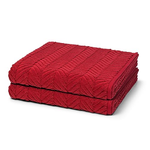 Ross - 2 teiliges Frottier-Set - Sensual Skin - Zopf-Muster (2 X Duschtuch im Set) - 500 g/m2 - Baumwolle - Walkfrottee - saugstark - weich und flauschig - Vino von Ross