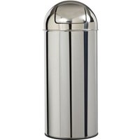 Mülleimer mit Klappe PUSH rot mit Deckel - ROSSIGNOL von Rossignol