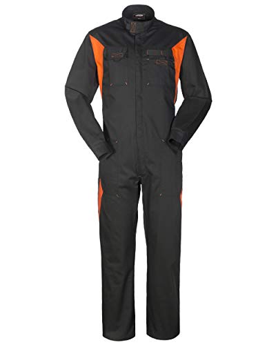 Rossini Trading A4012964XXXL Overall, Schwarz/Orange, XXXL von Rossini Trading