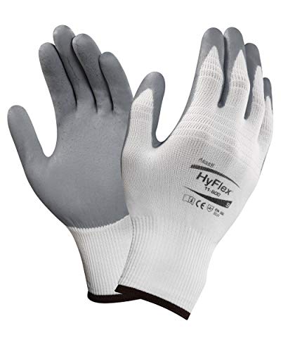 Rossini Trading GGU926G6 Handschuh Hyflex Foam 11-801, weiß/grau, 6 von Rossini Trading