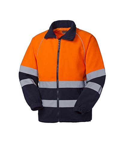 Rossini Trading HH13921HXL Pile Norberg hohe Sichtbarkeit, Orange/Blau, XL von Rossini Trading