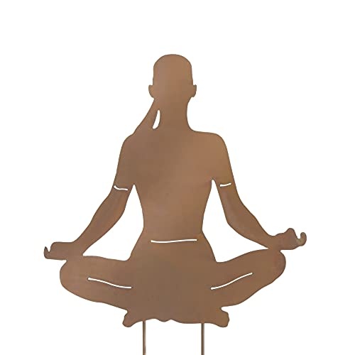 Metall Stecker. Yoga OM. Rost Gartenstecker. Edelrost. 45 x 46 x 78 cm. Art.: 79607 Metall Stecker. Yoga OM. Rost Gartenstecker. Edelrost. 45 x 46 x 78 cm. Art.: 79607 von Rost Deko