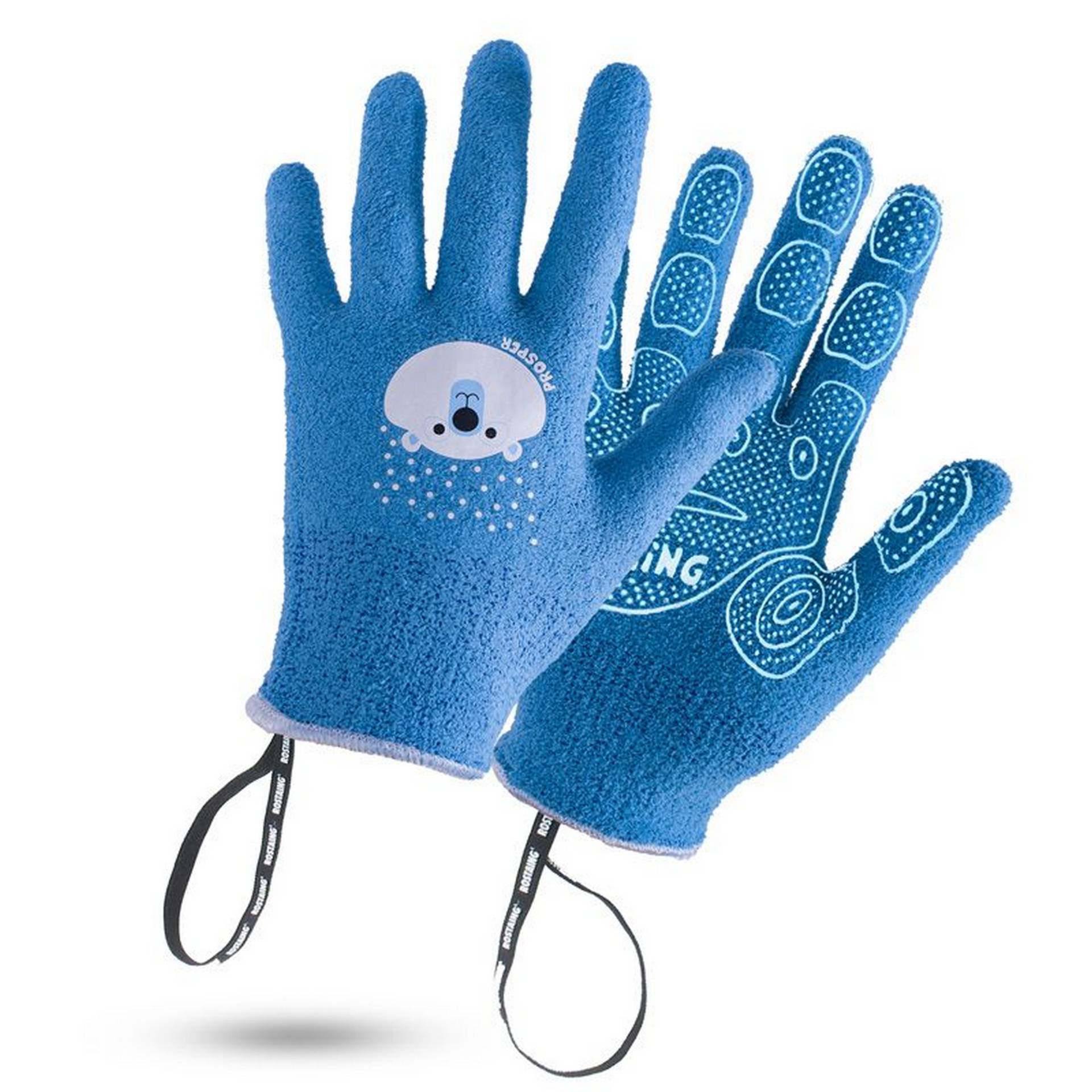 Rostaing Kinder-Garten-und Freizeithandschuh 'Prosper der Eisbär' blau 3-6 Jahre Rostaing Kinder-Garten-und Freizeithandschuh 'Prosper der Eisbär' blau 3-6 Jahre von Rostaing