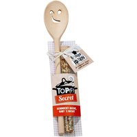 Holz Kochlöffel Mit Gewürzmischung Und Gesicht - Topf Secret von Rostalgie